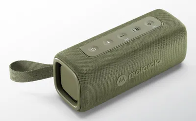 Produktbild von Motorola ROKR 600, 30 W, Kabellos, 10 m, Tragbarer Stereo-Lautsprecher, Grün, Tasten