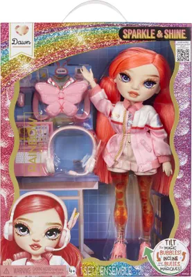 Produktbild von Rainbow High Sparkle & Shine Doll- Coral, Modepuppe, Weiblich, 4 Jahr(e), Junge/Mädchen, 280 mm, Mehrfarbig
