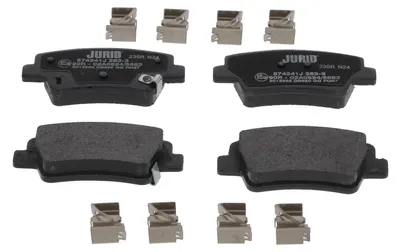 Produktbild von JURID Bremsbeläge Satz Hinten für HYUNDAI i20 III (BC3, BI3) 574241J