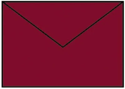 Obrázok produktu pre Rössler Papier 220720572 Coloretti obálky - B6, 5 kusov, rosso