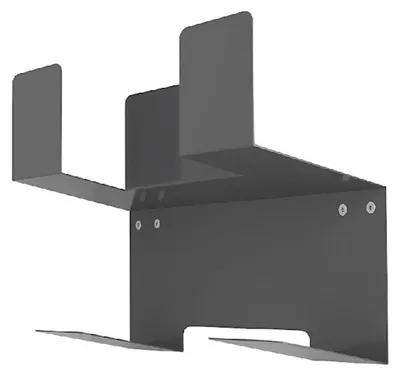 Produktbild von HAILO 3271821 Besenhalter dunkelgrau / Wischerhalter