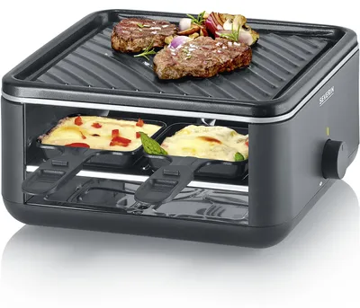 Obrázok produktu pre Severin RG 2360, 4 osôb, Čierna, 245 x 245 mm, Otočné, 1,95 m, 800 W