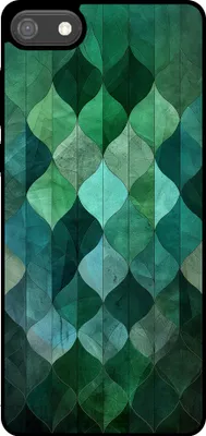 Produktbild von Smartphonica Handyhülle Geeignet für Huawei Y5 (2018) mit grünen Blättern drucken - TPU Backcover Fall grüne Blätter Design
