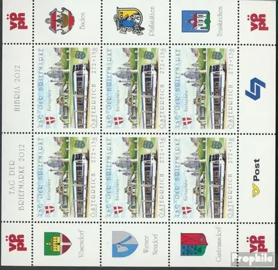 Produktbild von Briefmarken Österreich 2012 Mi 2996Klb Kleinbogen (kompl.Ausg.) postfrisch Philatelie