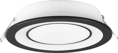 Obrázek produktu pro TRIO 652610132 CORE zápustné svietidlo LED D148mm 10W/1040lm 3000K matná ?ierna