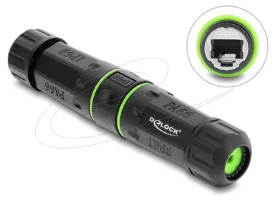 Immagine prodotto di Connettore Delock da presa RJ12 a presa RJ12