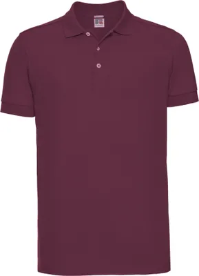 Produktbild von Russell Herren Stretch Polo-Shirt, Kurzarm BC3257 (L) (Burgunder)