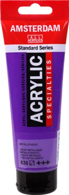Produktbild von Royal Talens Acrylfarbe 120ml Metallic Violet - Amsterdam Specialties
