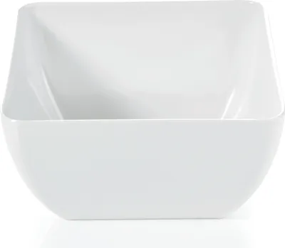 Zdjęcie produktu dla Miska / naczynie, melamina, kwadrat, 10x10 - 24x24 cm do wyboru: Miska, 2,5 litra, 19 x 19 x 10 cm, wariant z melaminy: Miska, 2,5 litra, 19 x 19 x 10 cm