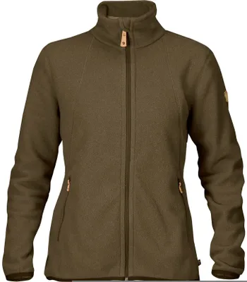 Produktbild von FJÄLLRÄVEN Stina Fleece W dark olive XS