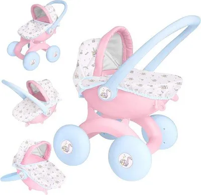 Image de Poussette 4 en 1 pour filles et garçons à partir de 18 mois