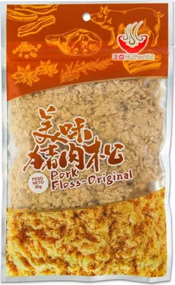 Produktbild von Feines Schweinefleisch Rousong - Original 90g | Pork Floss | Fleischwolle | Fleischseide
