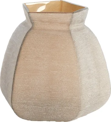 Produktbild von Light & Living - Vase VELIKO - 26,5x25,5x27cm - Braun