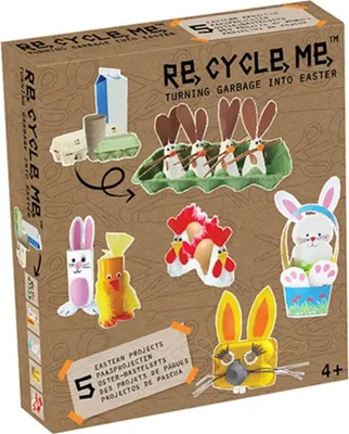 Immagine prodotto di Re-Cycle-Me Divertimento fai da te "Scatola a tema Pasqua"