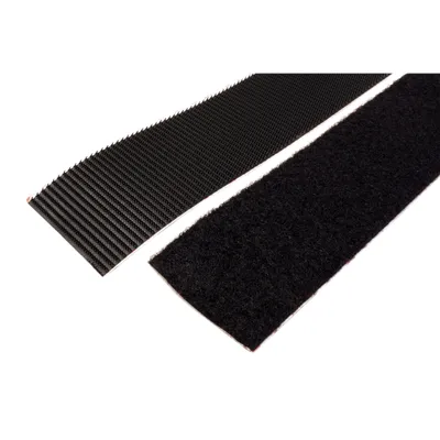 Obrázek produktu pro VELCRO Páska se suchým zipem, extra pevná, nalepovací, 50mm x 2,5m, černá (25.16.5536)