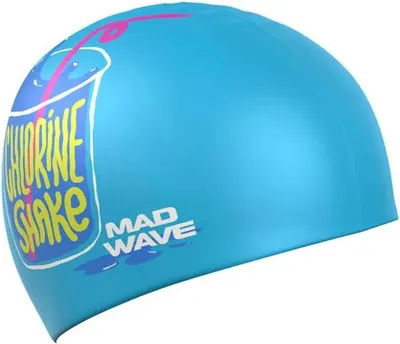 Obrázek produktu pro Mad Wave, plavecká čepice, modrá barva, univerzální velikost