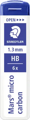 Produktbild von STAEDTLER Feinmine Mars micro 1,3mm HB 6St 12 Stück