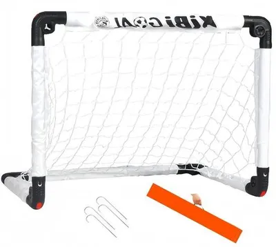 Image de But de football blanc 300 x 200 pour enfants