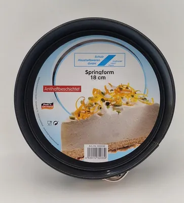 Produktbild von Back Springform Ø 18 cm - Kuchen Backen Kuchenform - antihaftbeschichtet Backform