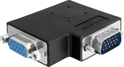 Produktbild von DeLOCK VGA M/F, 15-p VGA, 15-p VGA, Schwarz