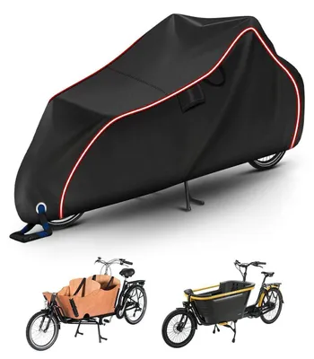 Produktbild von Lastenrad Abdeckung Wasserdicht 420D Oxford-Gewebe 285x75x120cm