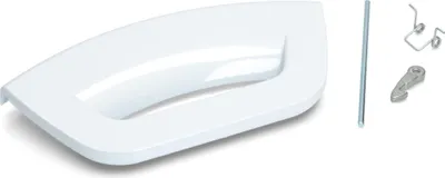 Produktbild von Bauknecht Whirlpool Türgriff komplett, weiß - Nr.: 488000507932, C00507932