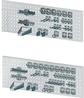 Produktbild von Lochplattenhaken-Set 40-teilig