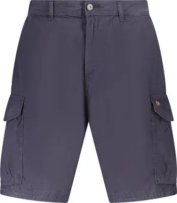 Produktbild von Herren Bermuda-Shorts Blau mit Taschen & Stickerei