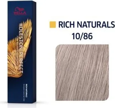 Produktbild von Wella Professionals Koleston Perfect Me Rich Naturals Professionelle permanente Haarfarbe 10/86 60 ml