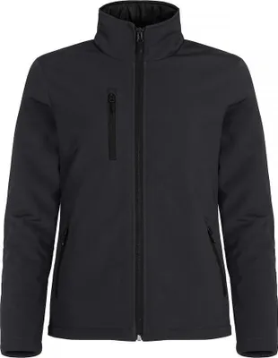 Image de Clique - Veste softshell matelassée pour femmes BC6420 (XL) (noir)