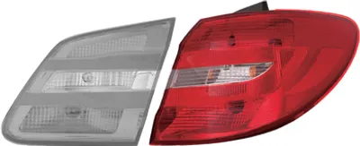 Produktbild von VAN WEZEL Rückleuchte Heckleuchte Rechts Äusserer passend für MERCEDES-BENZ B-Klasse (W246, W242)