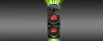 Produktbild von Muse | Partybox | M-1988DJ | Bluetooth | Schwarz | Kabellose Verbindung