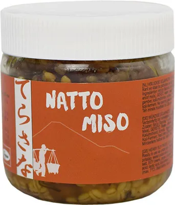 Produktbild von MISO NATTO (WÜRZMISCHUNG AUF DER BASIS VON SIRUP UND EINER PASTE AUS GERSTEN UND SOJA) 300 g – TERRASANA