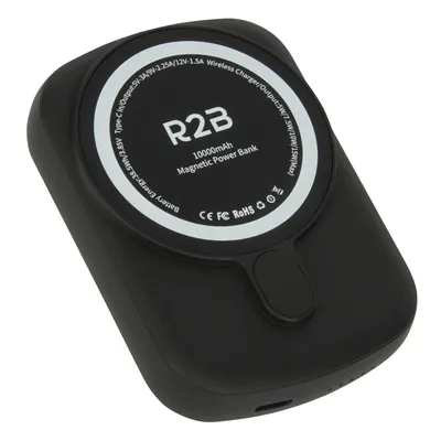 Productafbeelding van R2B Draadloze Powerbank 10.000 mAh - MagSafe Geschikt - 20W