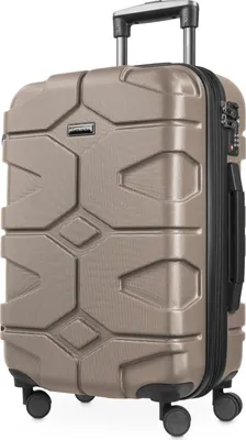 Immagine prodotto di HAUPTSTADTKOFFER - X-Kölln - Bagaglio a mano trolley con soffietto espandibile 4 ruote robusta valigia rigida espandibile, chiusura TSA 50 L,Oro