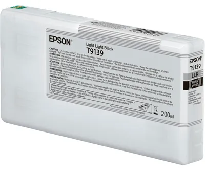 Produktbild von Epson Tintenpatrone light light black T 913 200 ml        T 9139