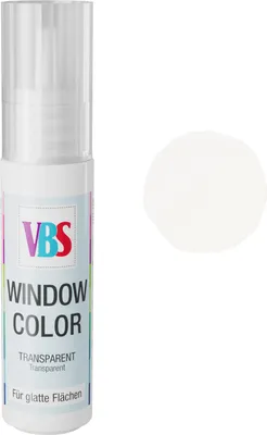 Produktbild von VBS Window Color, 20 ml Transparent