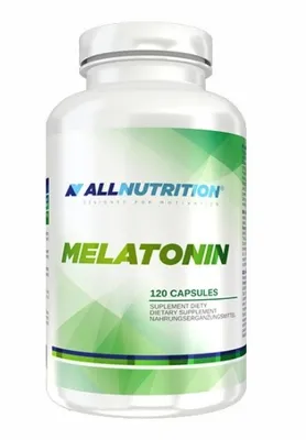 Produktbild von Melatonin Schlafunterstützung Kapseln - 120 Stück für erholsame Nächte