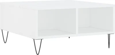 Produktbild von vidaXL Couchtisch Weiß 60x60x30 cm Holzwerkstoff