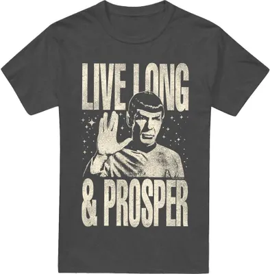 Obrázek produktu pro Star Trek: The Original Series - Tričko "Prosper" pro muže/dámy Uni TV17618 (M) (Charcoal)