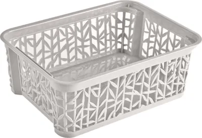 Produktbild von Branq Korb Bamboo 3 - antik-weiß