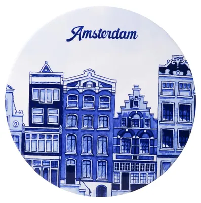 Heinen Delfts Blauw – Topfuntersetzer Amsterdam – Bild 1