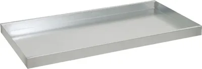 Produktbild von Dichtgeschweißter Wannenboden / Auffangwanne für Gefahrstoffschrank mit 100cm Breite | 22 Liter, HxBxT 5x91,5x47cm | Verzinkt