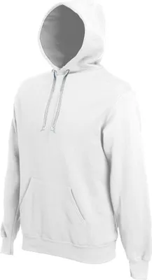 Produktbild von Kariban Damen Hoodie Kapuzenpullover Sweatjacke Pullover Sweatshirt, Größe:L, Farbe:Weiß