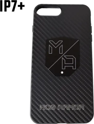 Obrázek produktu pro Mob Case Gen 2 Iphone 7+ Pouzdro na mobilní telefon MOR Armor Ochranné pouzdro Carbon
