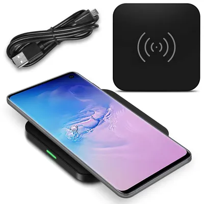 Produktbild von QI Wireless Charger Schnell Ladegerät Samsung Galaxy S10e Kabellos Ladestation
