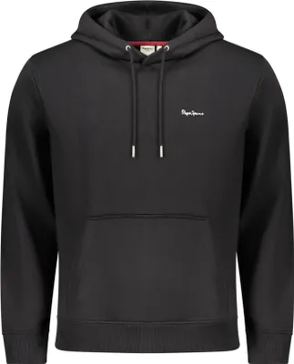 Produktbild von Herren Kapuzen-Sweatshirt Schwarz aus 100% nachhaltiger Baumwolle