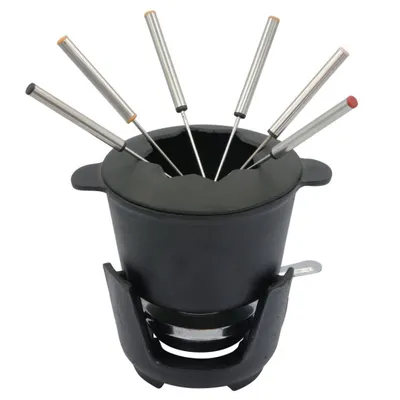 Immagine prodotto di Kinghoff set fonduta in ghisa per 6 persone 7809