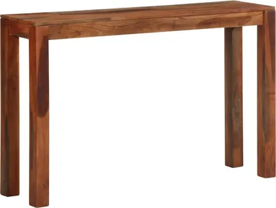 Image de Table console 120x30x76 cm bois massif d'acacia
