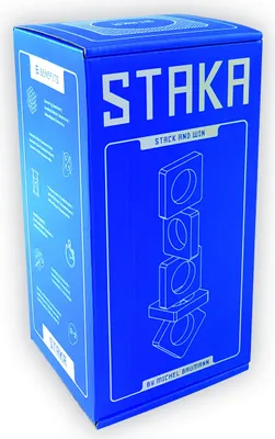 Produktbild von Helvetiq Staka, Brettspiel, Feinmotorik (Geschicklichkeit), 8 Jahr(e), 20 min, Familienspiel